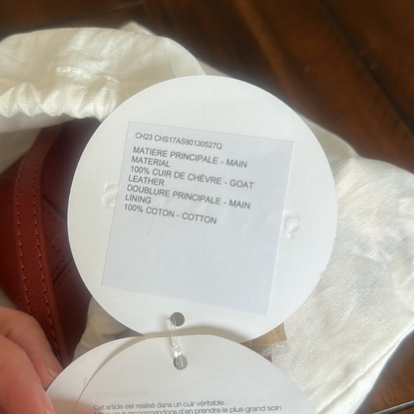 NWT See by Chloé Mini Hana Leather Saddle Bag Chloe - Picture 9 of 10